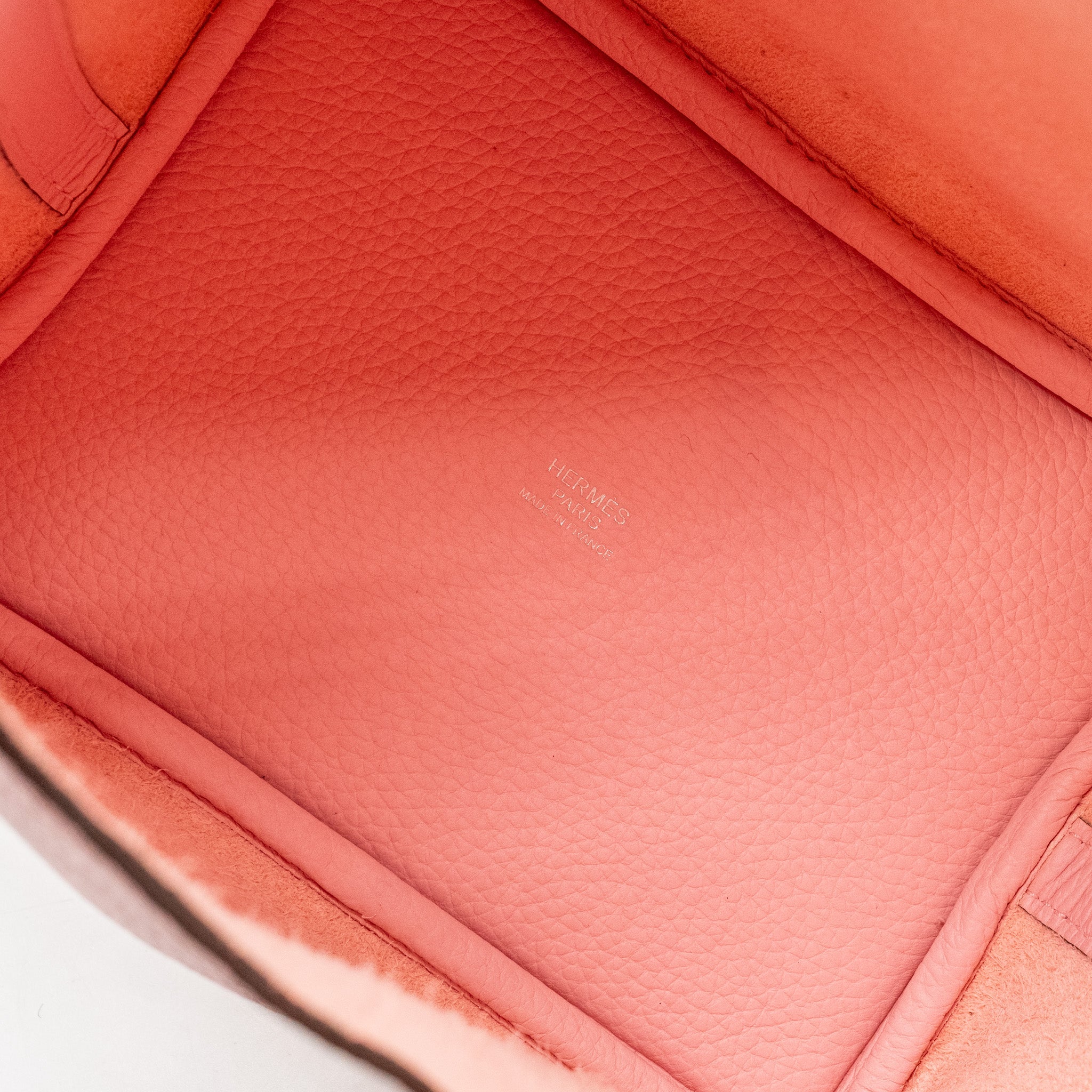 HERMES PICOTIN 18 LOCK BAG CLEMENCE 3Q ROSE SAKURA SHW