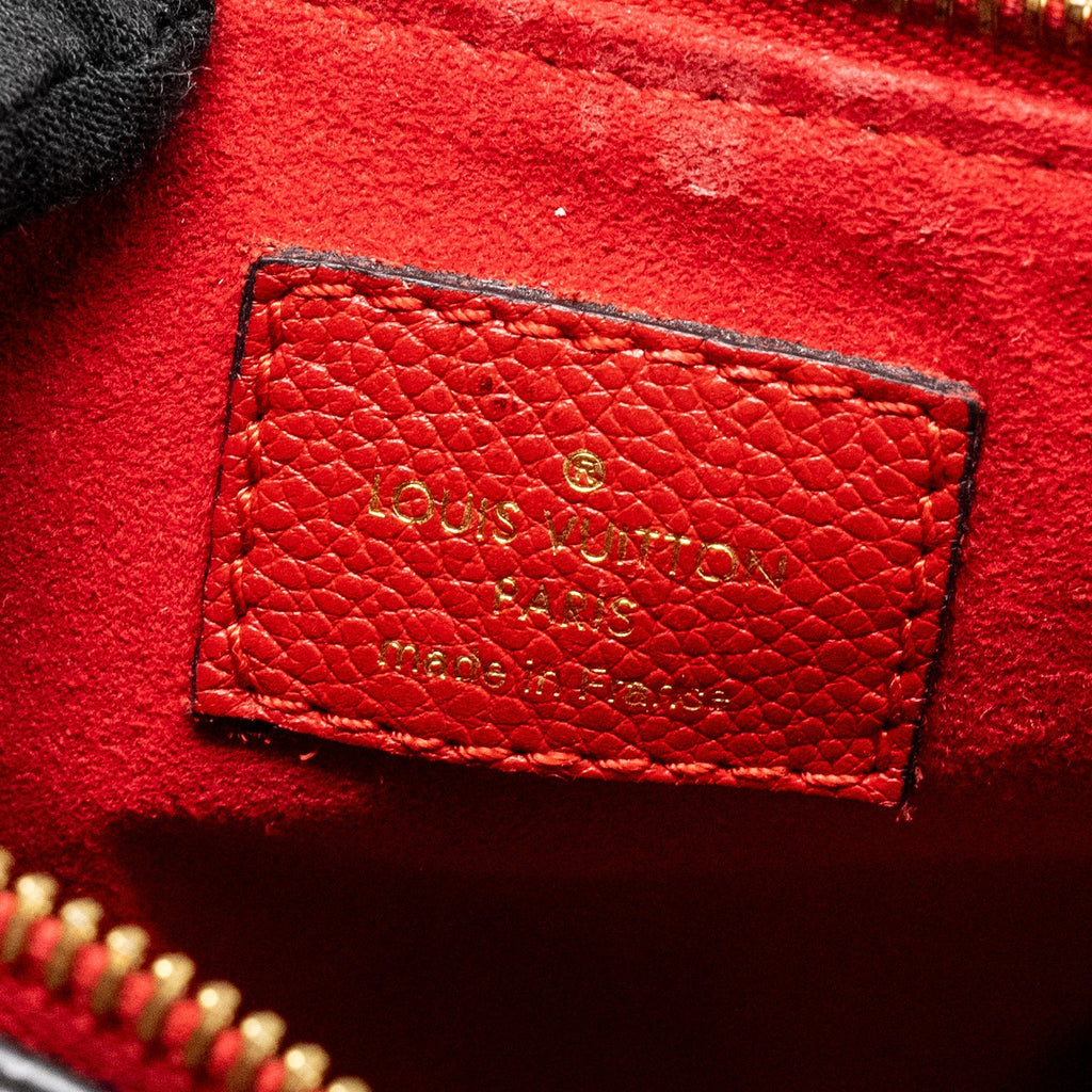 LOUIS VUITTON SURENE BB MONOGRAM CANVAS RED GHW
