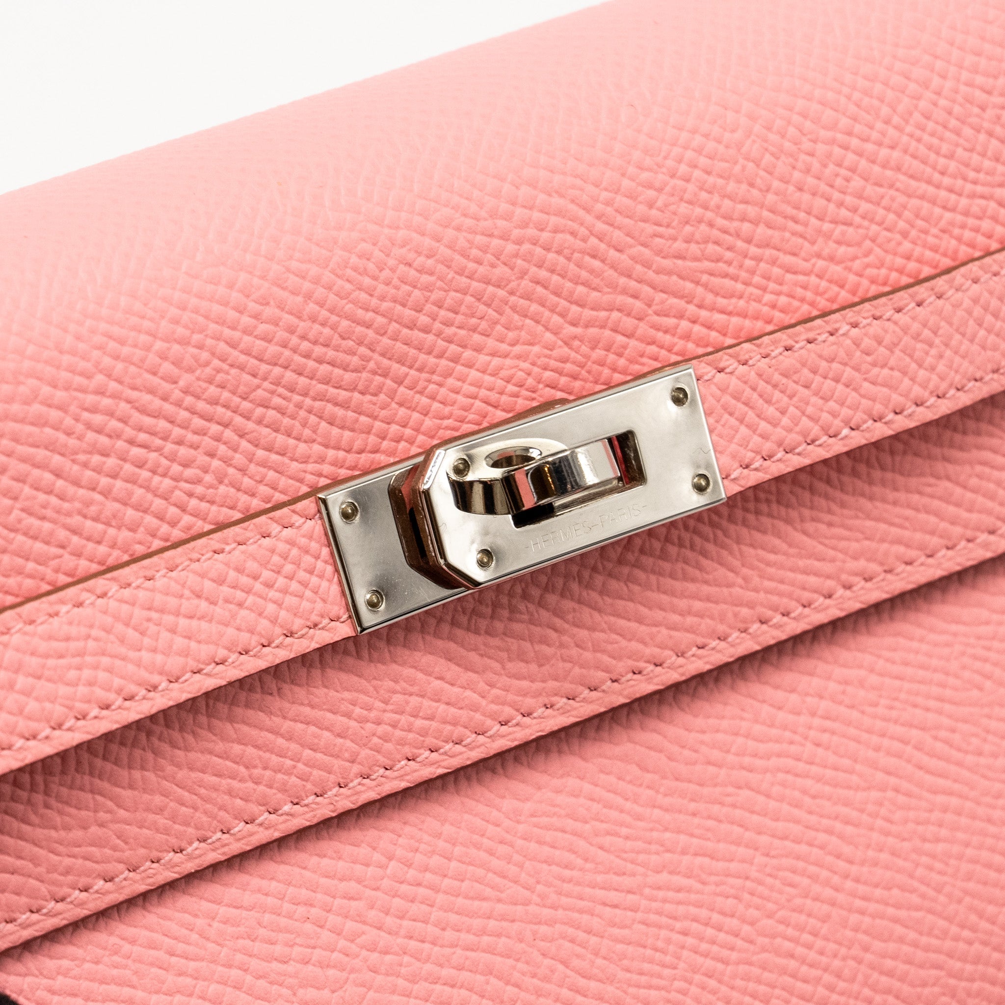 HERMES KELLY TO GO EPSOM 1Q ROSE CONFETTI SHW
