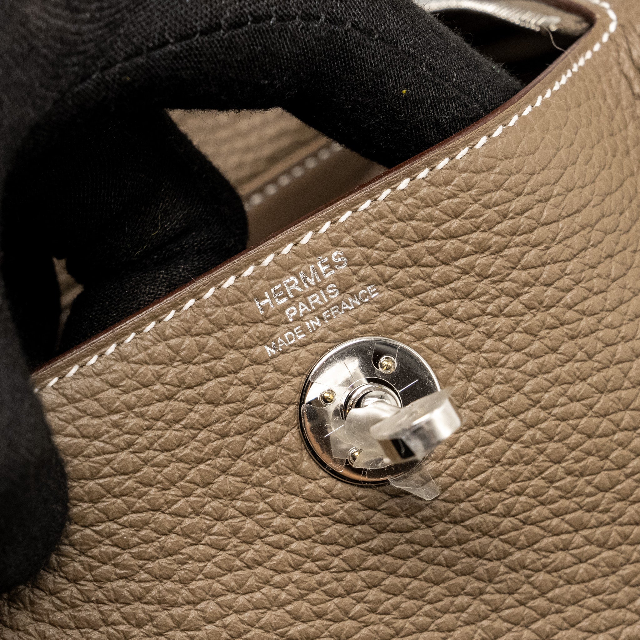HERMES MINI LINDY CLEMENCE ETOUPE SHW