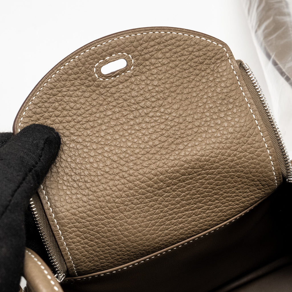 HERMES MINI LINDY CLEMENCE ETOUPE SHW