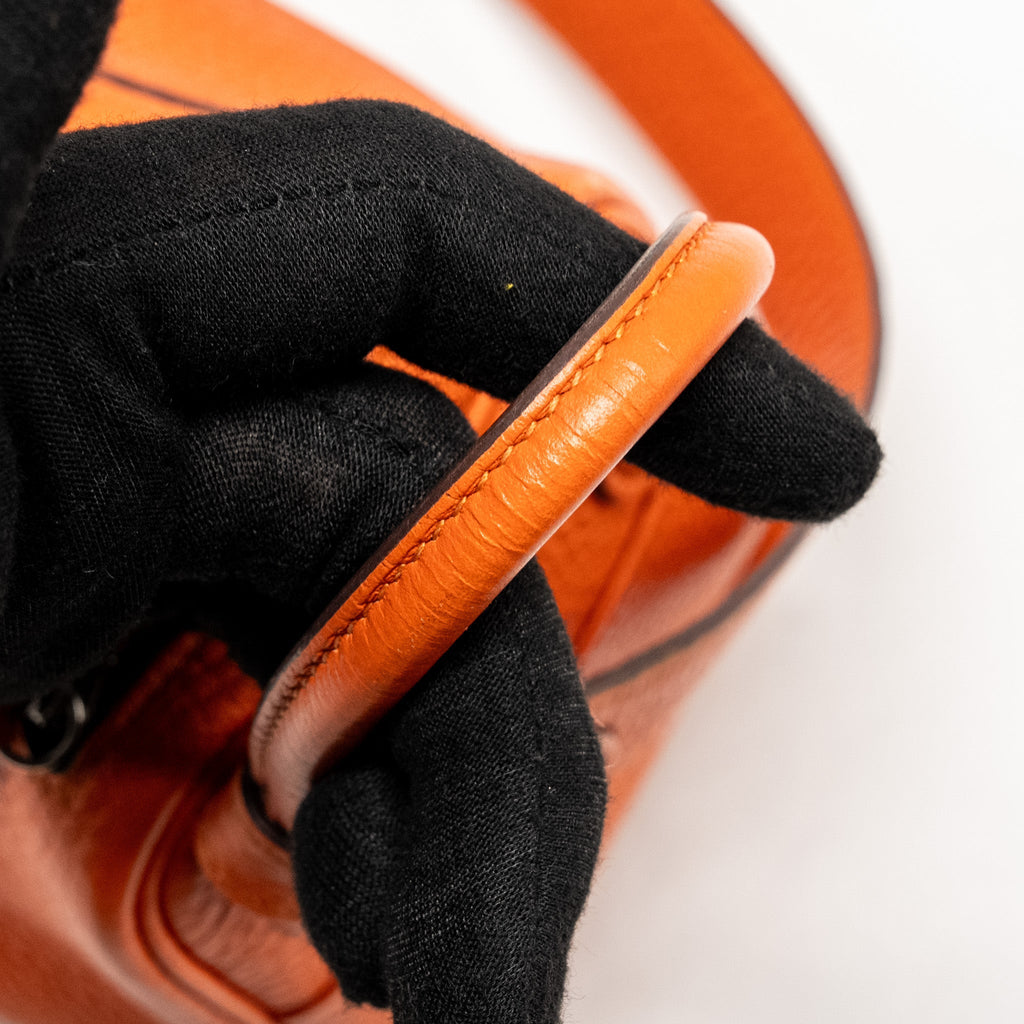 HERMES MINI LINDY CLEMENCE FEU SHW