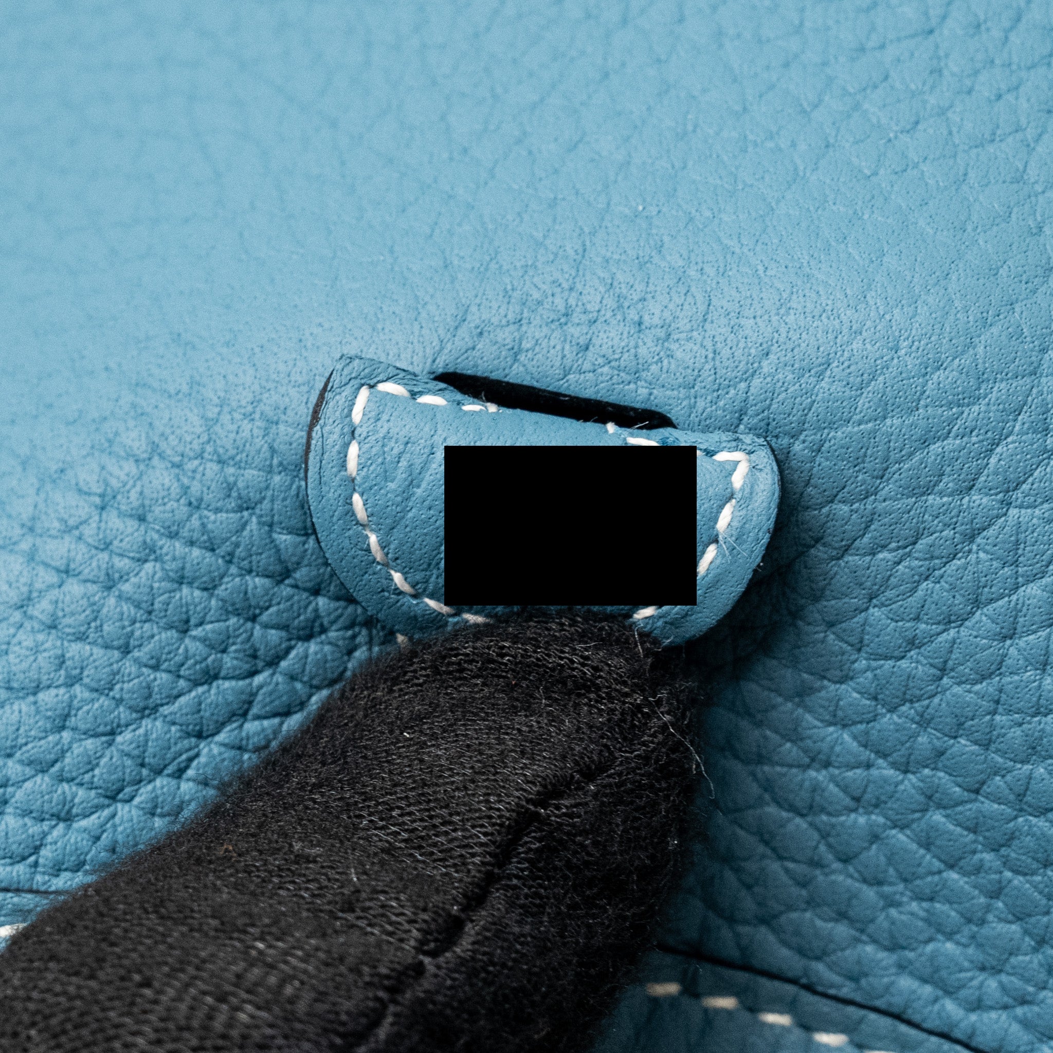 HERMES MINI EVELYNE CLEMENCE NEW BLUE JEAN SHW