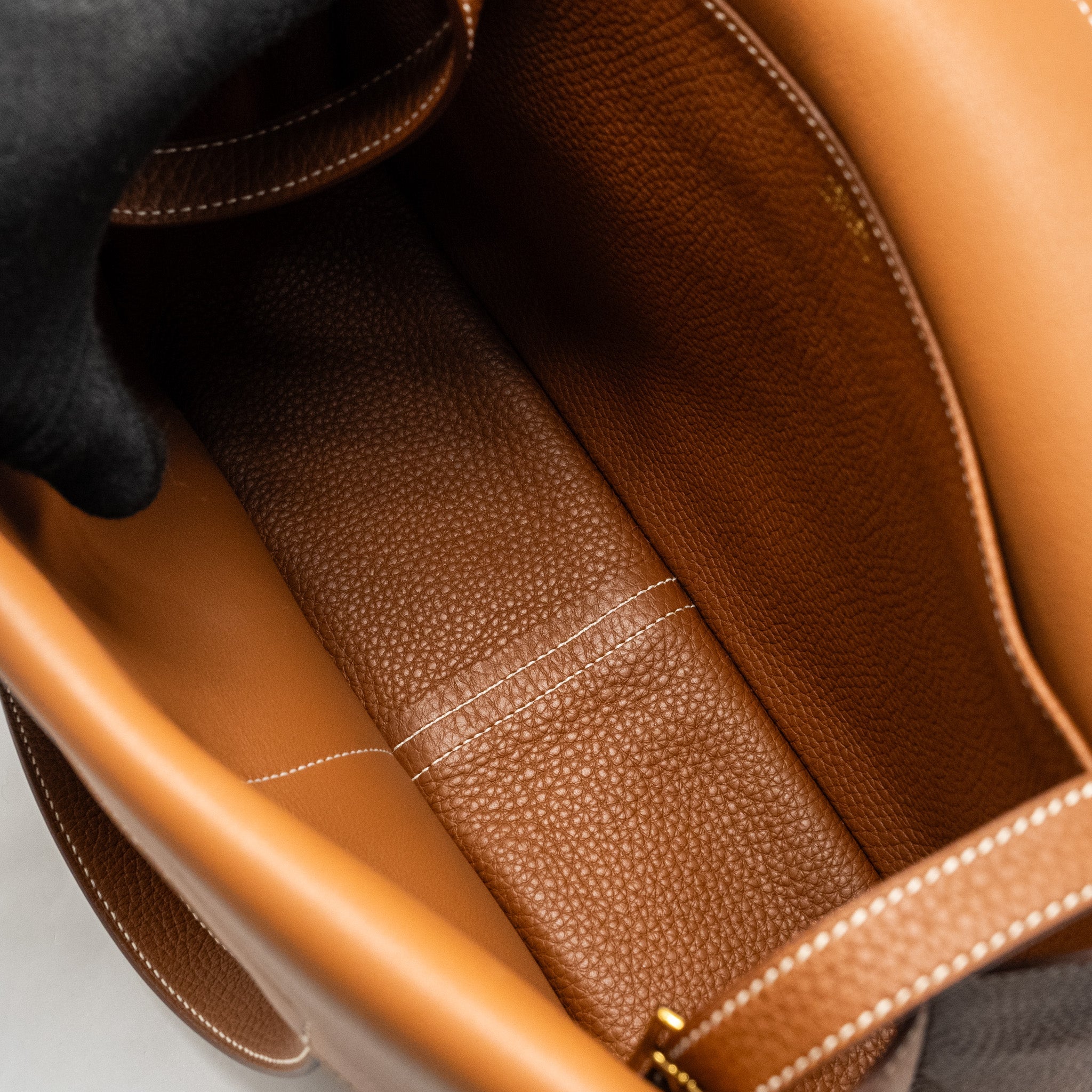 HERMES HALZAN 31 CLEMENCE GOLD GHW