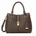 Lorenzia Louvre Tote — Espresso