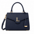 Lorenzia Colette Top Handle — Navy