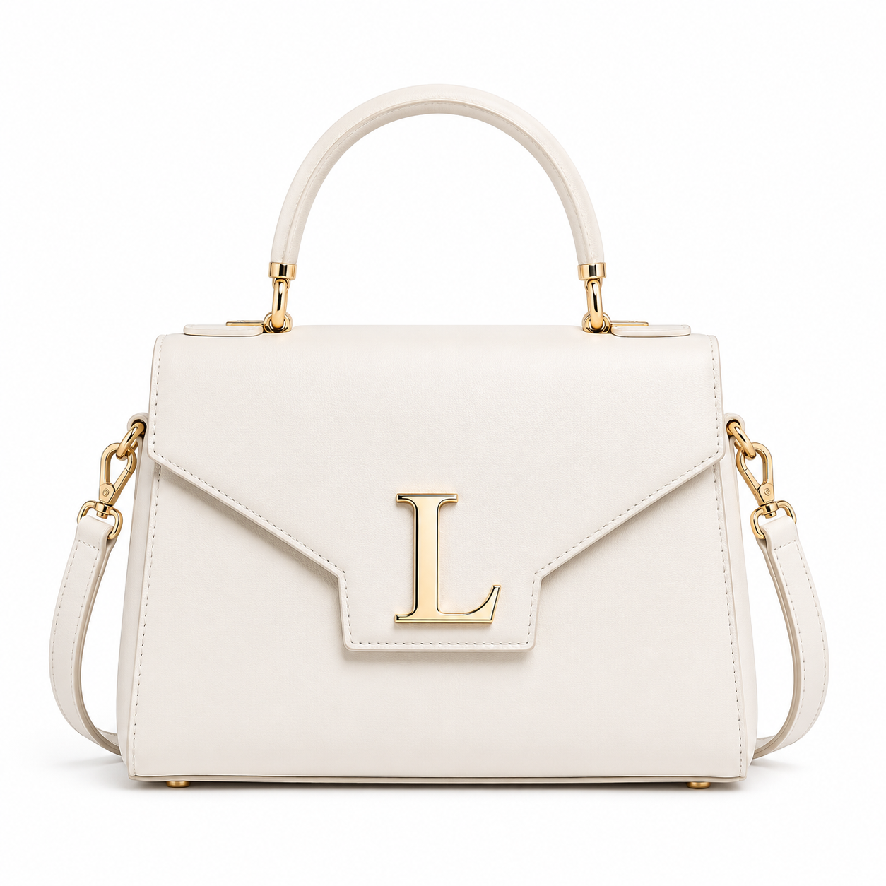 Lorenzia Colette Top Handle — Ivory
